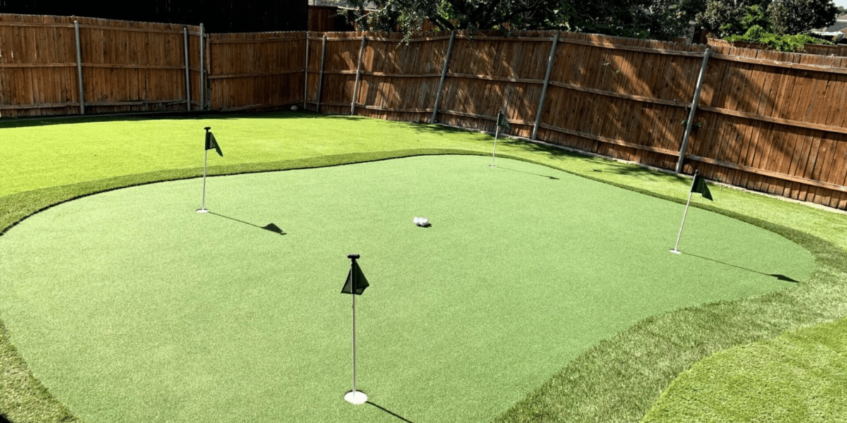 Enhancing Residential Spaces with Artificial Golf Greens by McKinney Turf Company