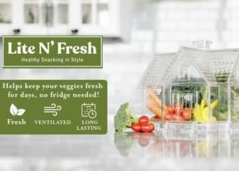 Lite N’ Fresh Veggie Container- A Solution for Fresh and Healthy Snacking Anytime