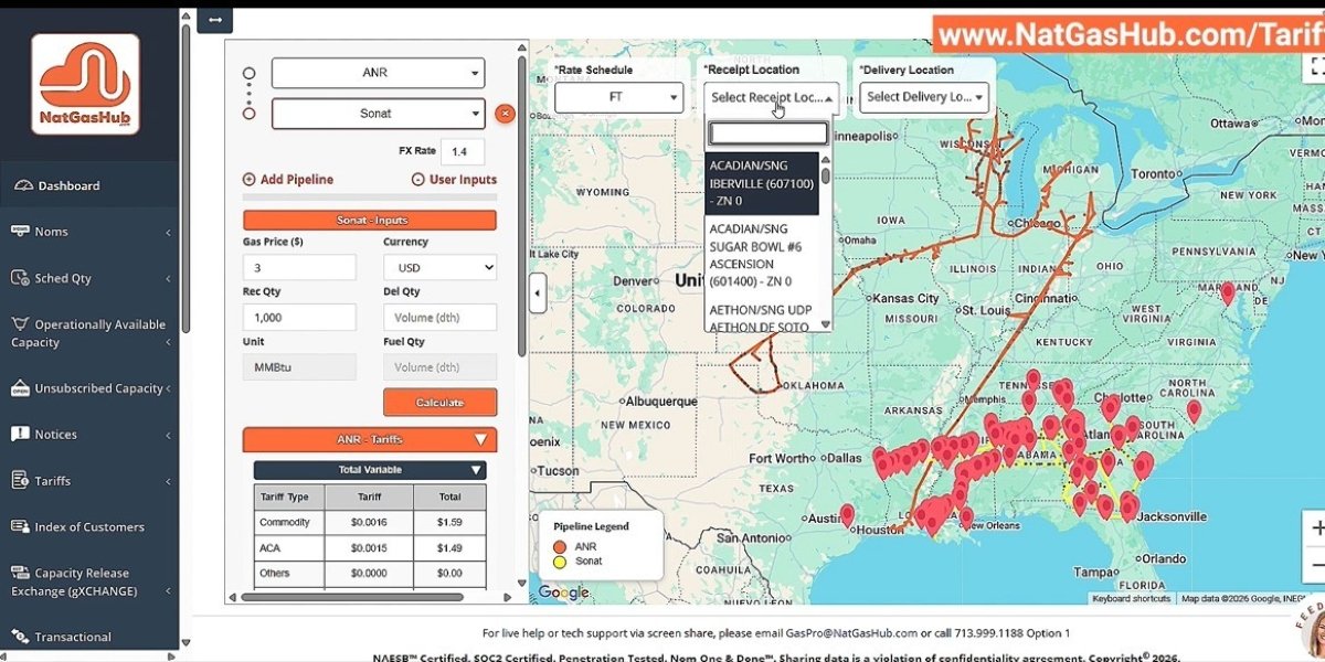 NatGasHub Unveils Automated Tariff Solution For Gas Pipelines