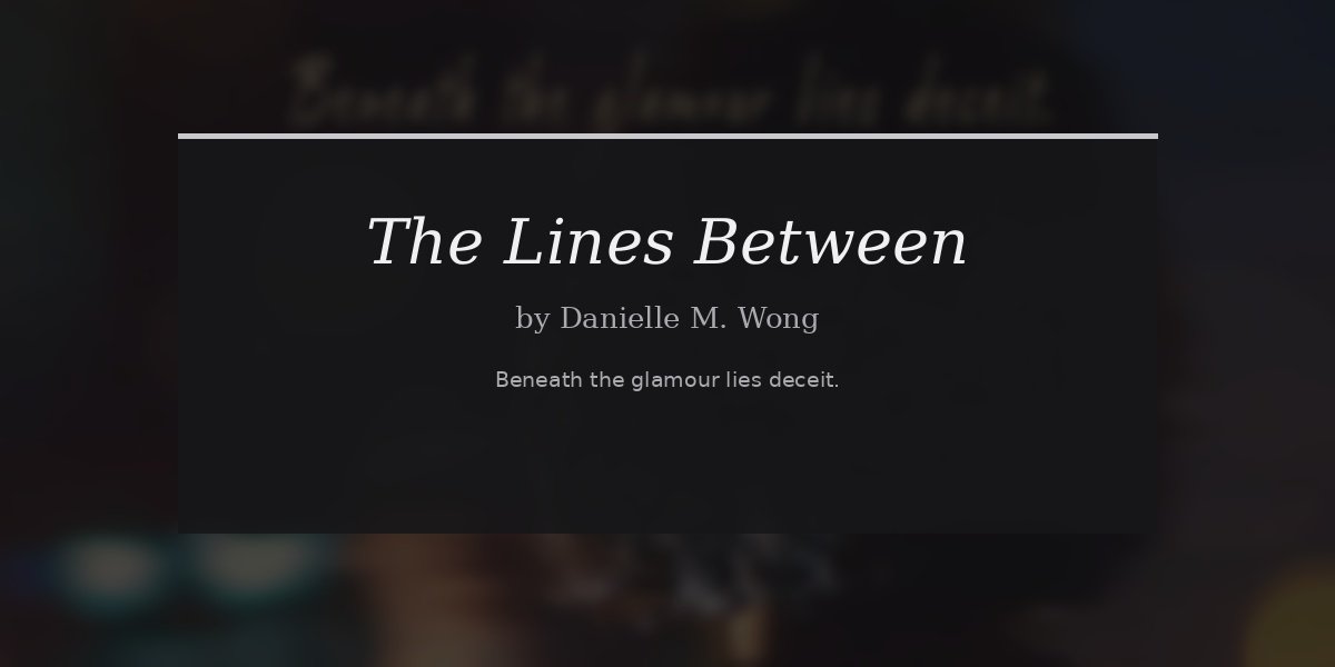 The Lines Between Shows What Happens When a Strong Writer Takes a Strong Setting and Uses It With Care