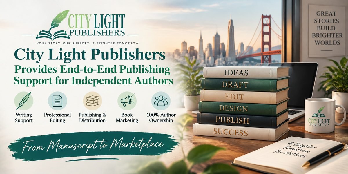 City Light Publishers Provides End-to-End Publishing Support for Independent Authors